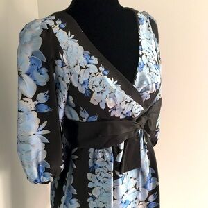 New With Tags Nanette Lepore Fra Angelico blue floral dress. Size 2.